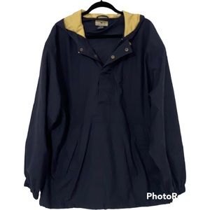 NWT CUTTER & BUCK Windbreaker Jacket Hood XL